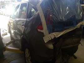 2014 HONDA CR-V, GRAY, EX-L, 2.4L, AT, AWD,   A25135